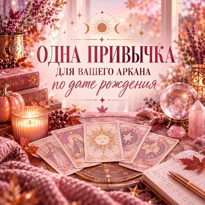 ОДНА ПРИВЫЧКА ДЛЯ ВАШЕГО АРКАНА ПО ДАТЕ РОЖДЕНИЯ