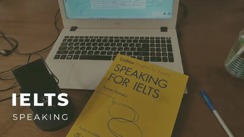 Только что моя студентка проделала полный IELTS Speaking тест под моим руководством!