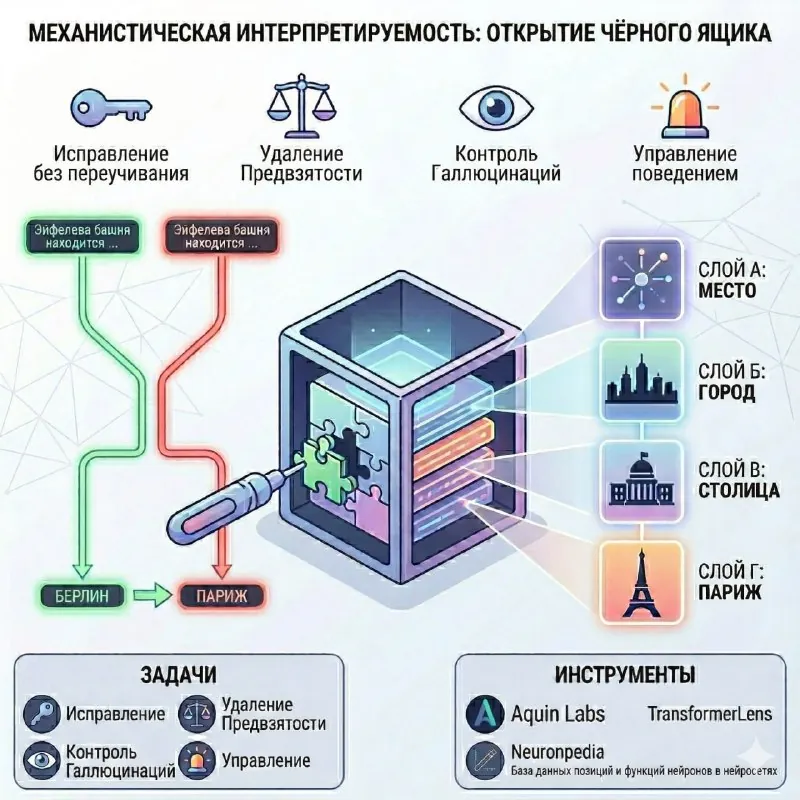 💬 Mechanistic interpretability: как учёные научились читать мысли нейросети