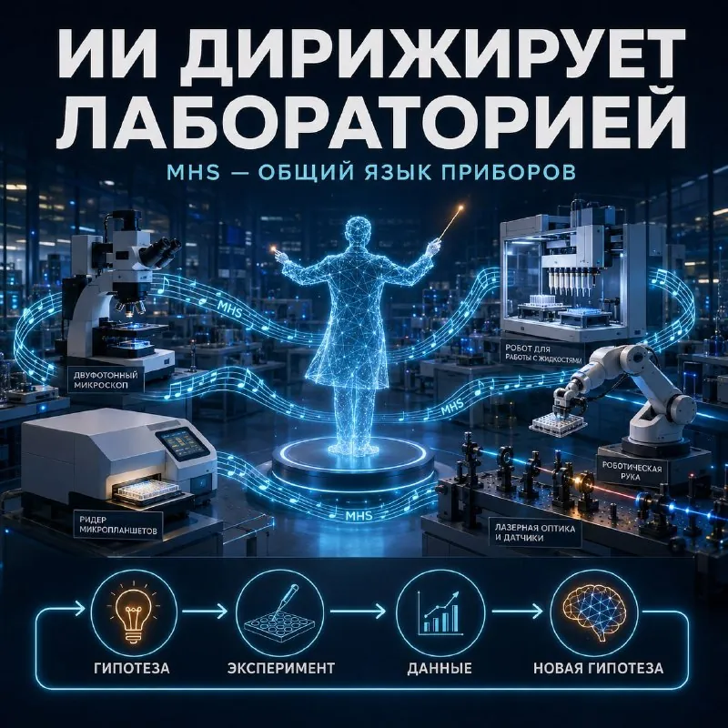 🧪 Claude получил общий язык с лабораторным оборудованием
