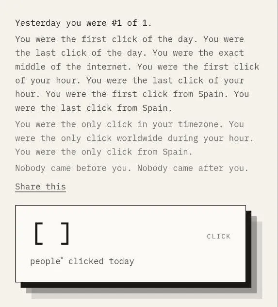 You’re [not] alone