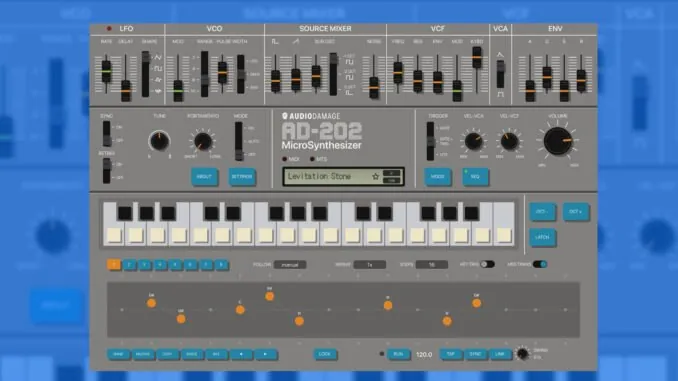 Audio Damage выпустили AD-202 - программную версию Roland MC-202 для macOS, Windows, Linux и iOS.