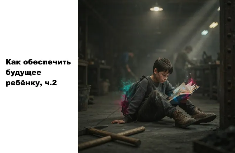 🫥 Как обеспечить будущее ребёнку, ч.2