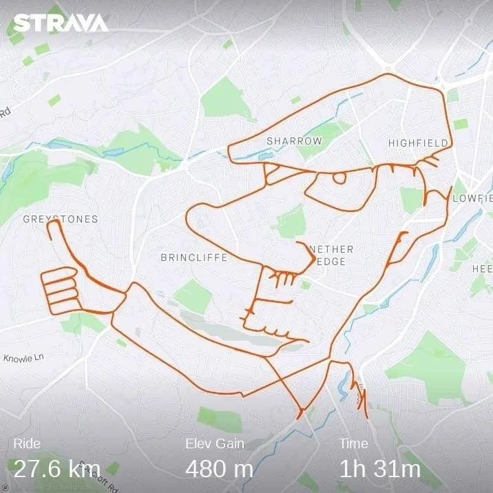 🚴1 января 2015 года канадец Стивен Ланд сел на велик и отправился кататься по городу.
