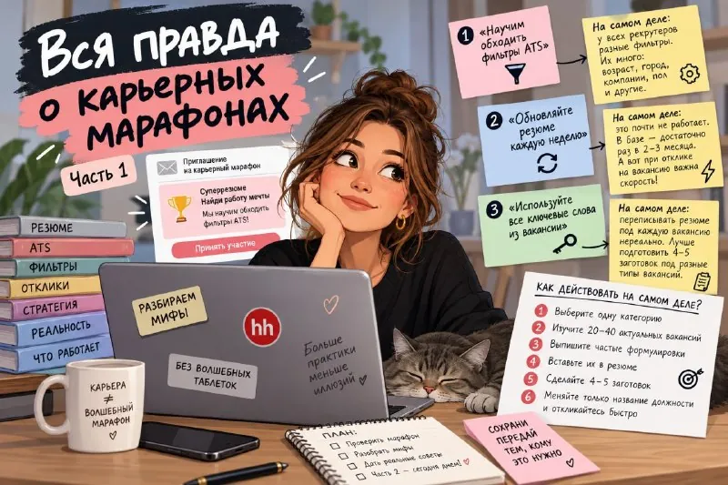 Вся правда о карьерных марафонах .