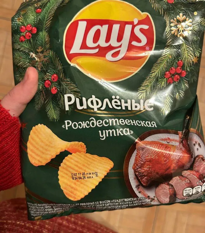 Пересмотрели мой любимый рождественский фильм "Один дома", поели утку, также мама приготовила очень вкусный…