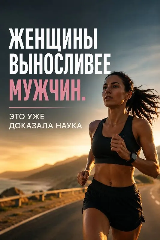 🏃‍♀️ Женщины оказались выносливее мужчин — это подтвердило исследование почти 900 тысяч марафонцев.…